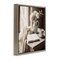 Stupell Industries Neutral Morning Coffee Journaling Floating Frame, design by Riley B
